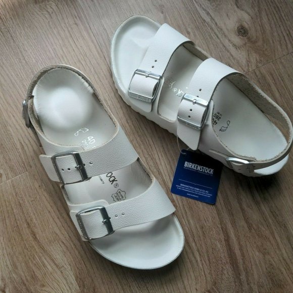 Birkenstock Milano Exquisite Leather Sandals - Picture 2 of 12